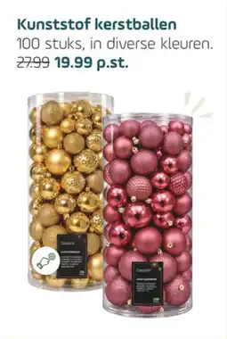 Coppelmans DecoPis kunststof kerstballen aanbieding