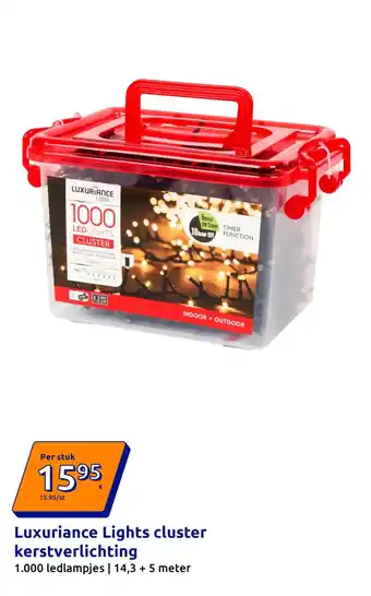 Luxuriance Lights cluster kerstverlichting