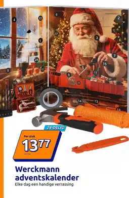 Action Werckmann adventskalender aanbieding
