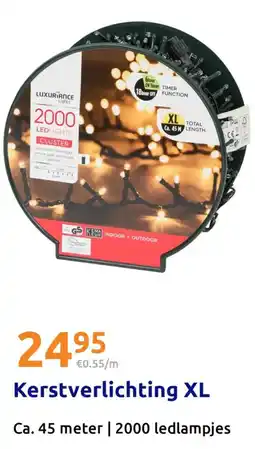 Action Kerstverlichting XL aanbieding