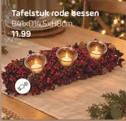 Coppelmans Tafelstuk rode bessen aanbieding