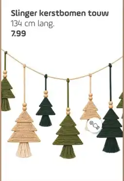 Coppelmans Slinger kerstbomen touw aanbieding