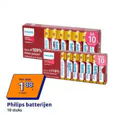 Action Philips batterijen aanbieding