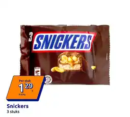 Action Snickers aanbieding