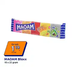 Action MAOAM Bloxx aanbieding