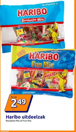 Action Haribo uitdeelzak aanbieding