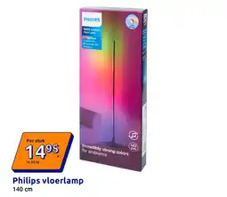 Action Philips vloerlamp aanbieding