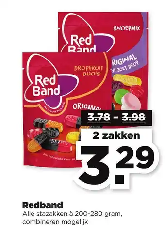 PLUS Redband aanbieding