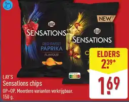 ALDI Lay's Sensations chips aanbieding
