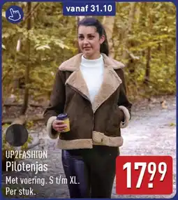 ALDI Up2fashion pilotenjas aanbieding