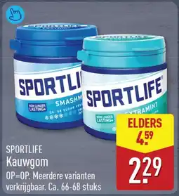 ALDI Sportlife Kauwgom aanbieding