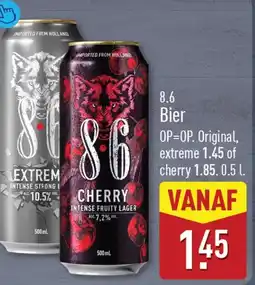 ALDI 8.6 Bier aanbieding
