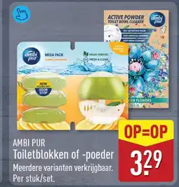 ALDI Ambi Pur Toiletblokken of -poeder aanbieding