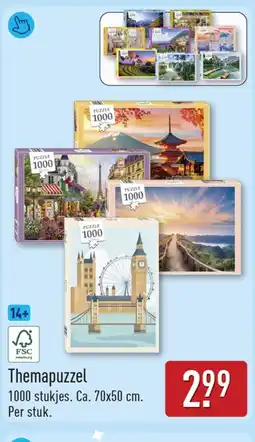 ALDI Themapuzzel aanbieding