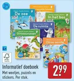 ALDI Informatief doeboek aanbieding