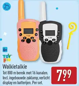 ALDI Toy Lino Walkietalkie aanbieding