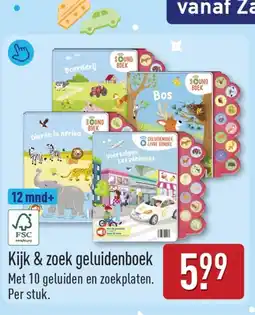 ALDI Kijk & zoek geluidenboek aanbieding