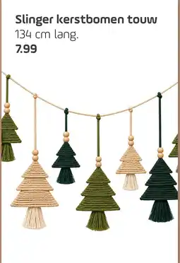 Coppelmans Slinger kerstbomen touw aanbieding