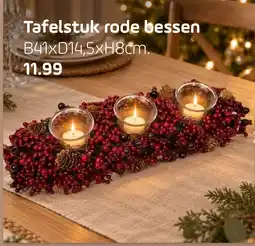 Coppelmans Tafelstuk rode bessen aanbieding