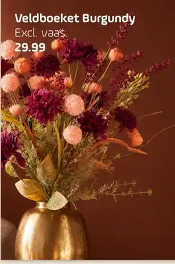 Coppelmans Veldboeket Burgundy aanbieding