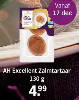 Albert Heijn AH Excellent Zalm tartaar aanbieding