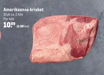 Makro Amerikaanse brisket aanbieding