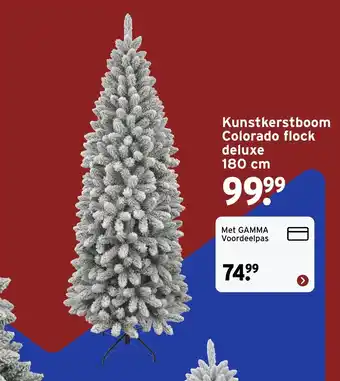 Kunstkerstboom Colorado flock deluxe