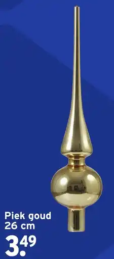 GAMMA Piek goud aanbieding
