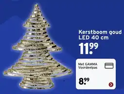 GAMMA Kerstboom goud aanbieding