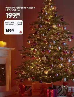 GAMMA Kunstkerstboom Allison aanbieding