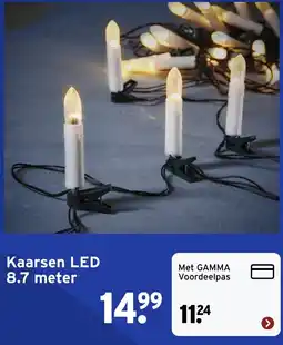 GAMMA Kaarsen LED aanbieding
