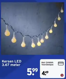 GAMMA Kersen LED aanbieding