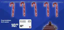 GAMMA Zuurstokken aanbieding