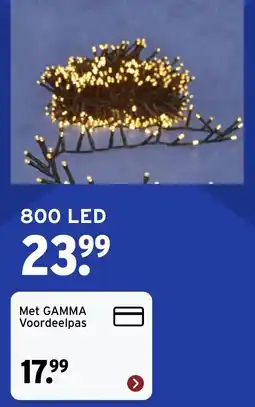 GAMMA 800 led aanbieding