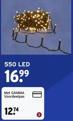 GAMMA 550 led aanbieding