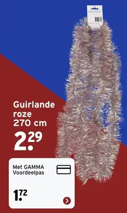 GAMMA Guirlande roze aanbieding