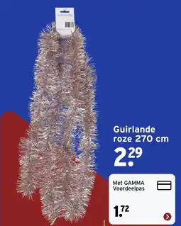 GAMMA Guirlande roze aanbieding