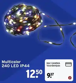 GAMMA Multicolor 240 LED IP44 aanbieding