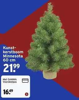 GAMMA Kunst-kerstboom Minnesota aanbieding