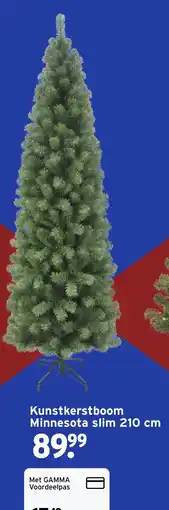 GAMMA Kunstkerstboom Minnesota slim aanbieding