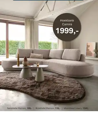 Camira Hoekbank
