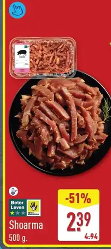 ALDI Shoarma aanbieding