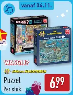 ALDI Wasgij? puzzel aanbieding