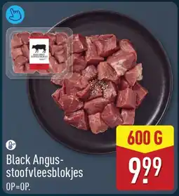 ALDI Black Angus-stoofvleesblokjes aanbieding