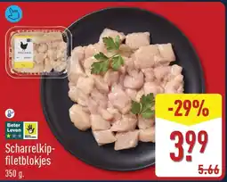 ALDI Scharrelkip-filetblockjes aanbieding