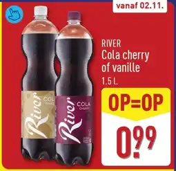 ALDI River Cola cherry of vanille aanbieding