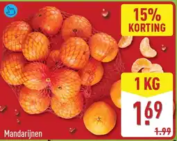 ALDI Mandarijnen aanbieding
