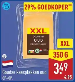 ALDI Goudse kaasplakken oud aanbieding
