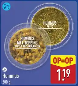 ALDI Hummus aanbieding