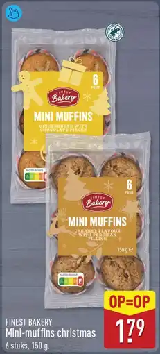 ALDI Finest Bakery Mini-muffins christmas aanbieding